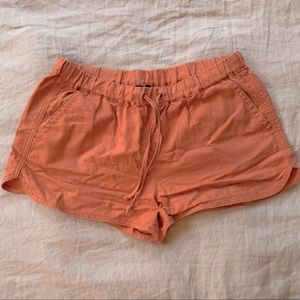 Jcrew linen blend shorts